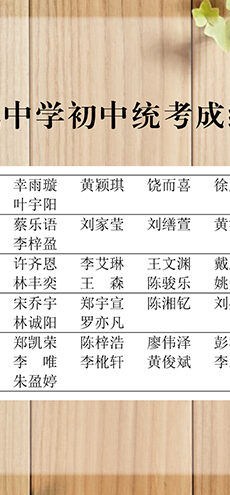 <strong>2021年初中统考成绩放榜</strong>